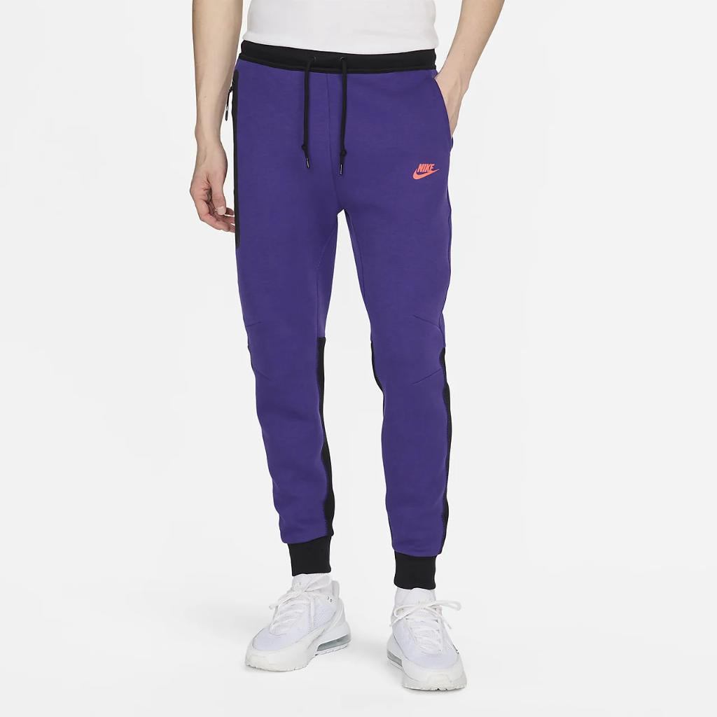 NIKE TECH FLEECE JOGGER - PURPEL & BLACK (NEW SEASON)