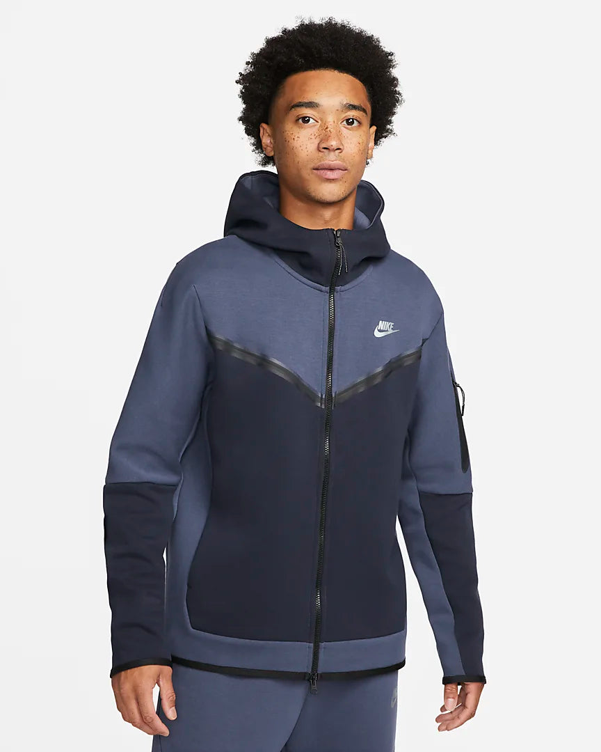 NIKE TECH FLEECE HOODIE - THUNDER BLUE