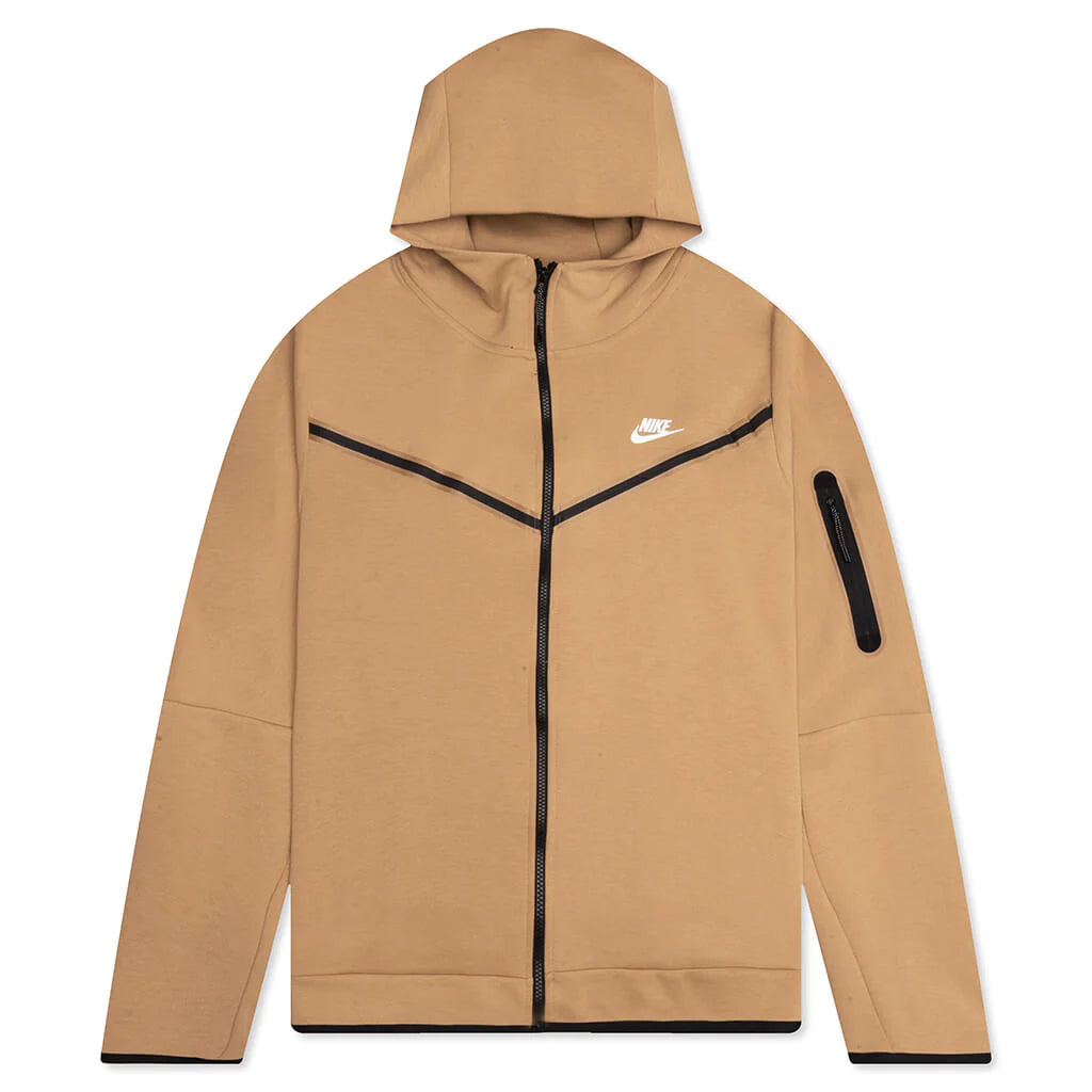 NIKE TECH FLEECE HOODIE - ELEMENTAL GOLD