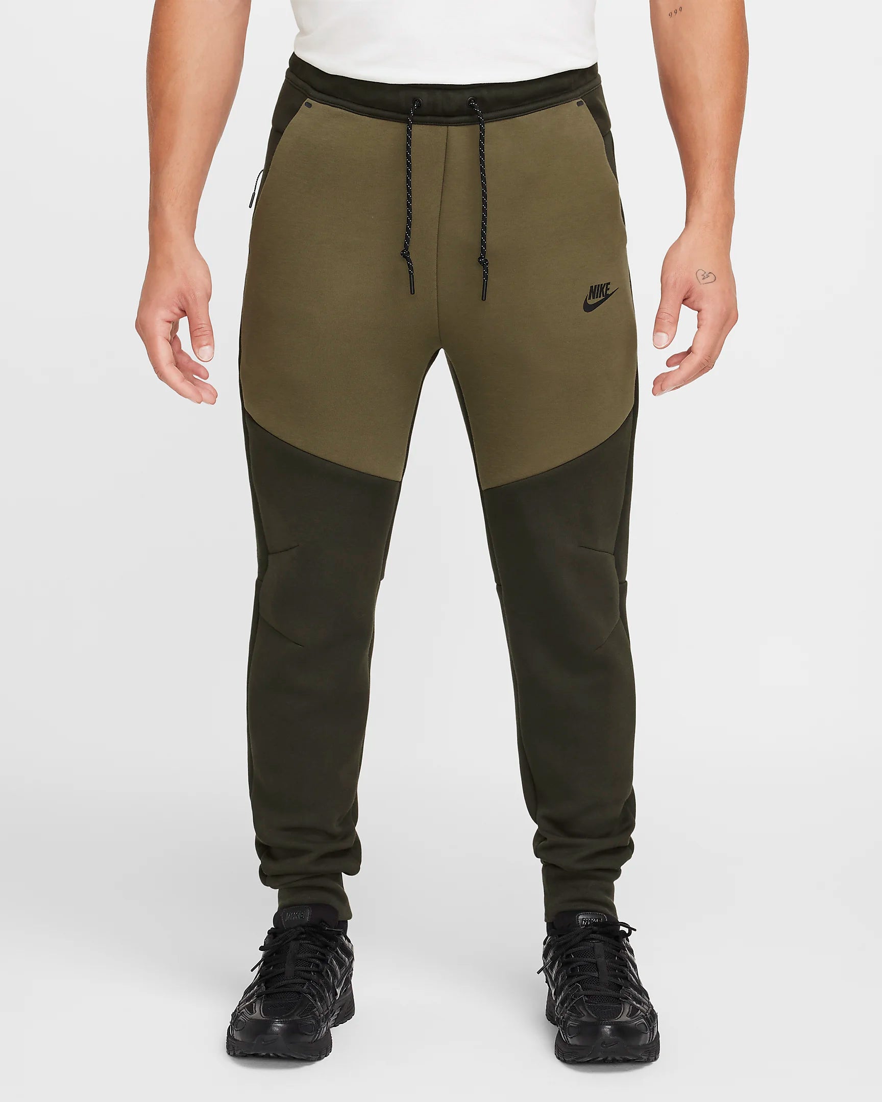 NIKE TECH FLEECE JOGGERS - GREEN & KHAKI (NEW SEAON)