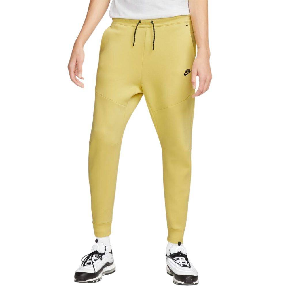 NIKE TECH FLEECE JOGGERS -YELLOW
