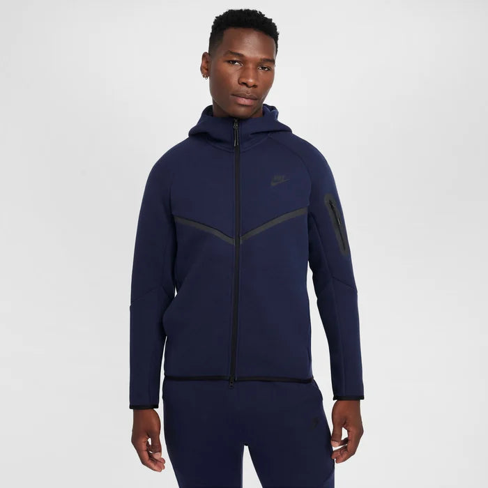NIKE TECH FLEECE HOODIE - NAVY (NEW SEASON)