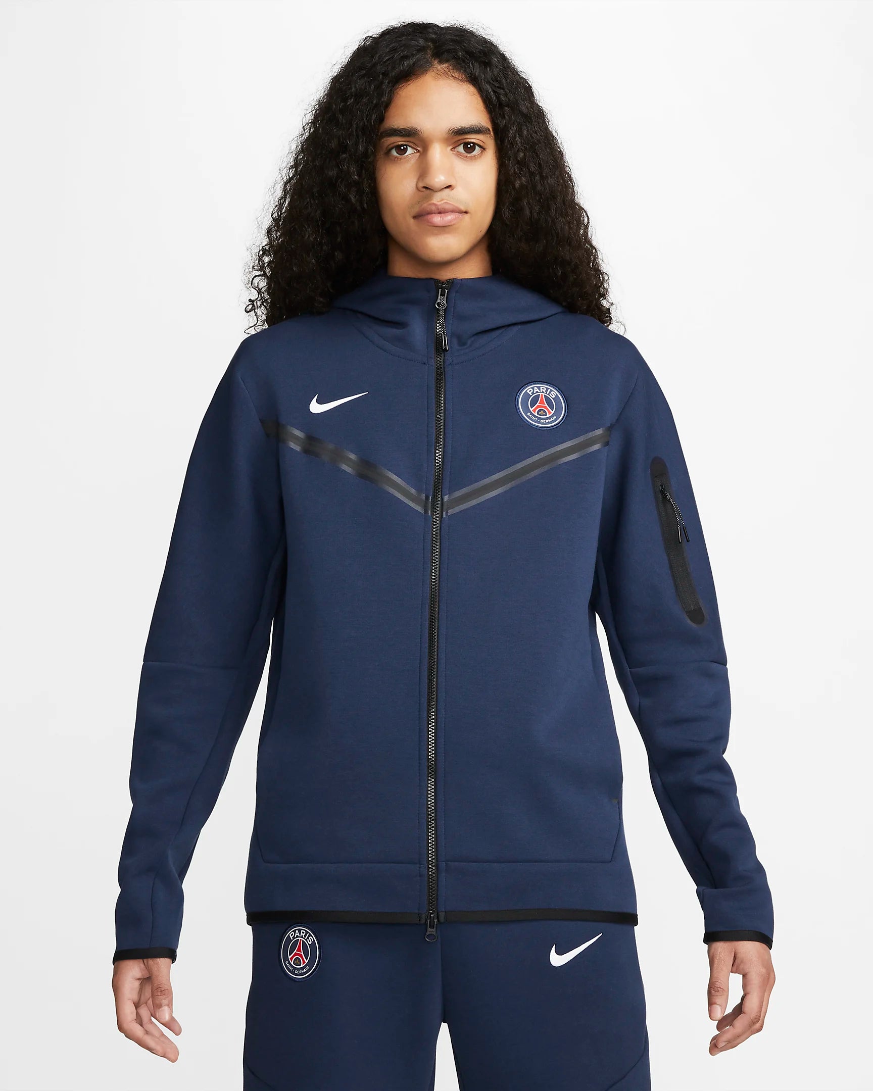 NIKE TECH FLEECE HOODIE -PSG