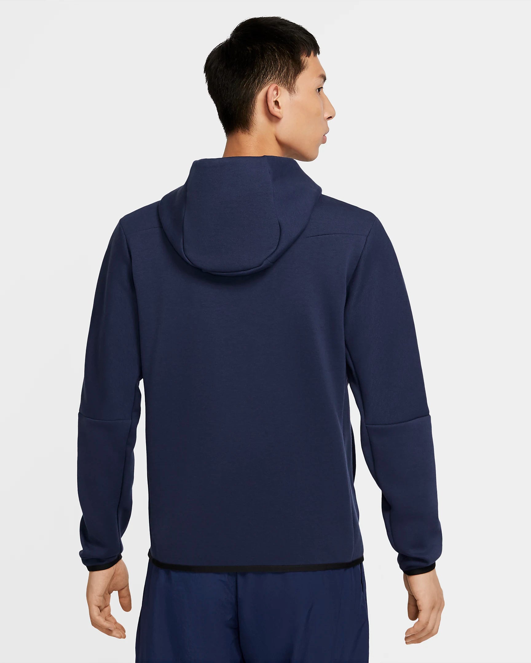 NIKE TECH FLEECE HOODIE - MIDNIGHT NAVY