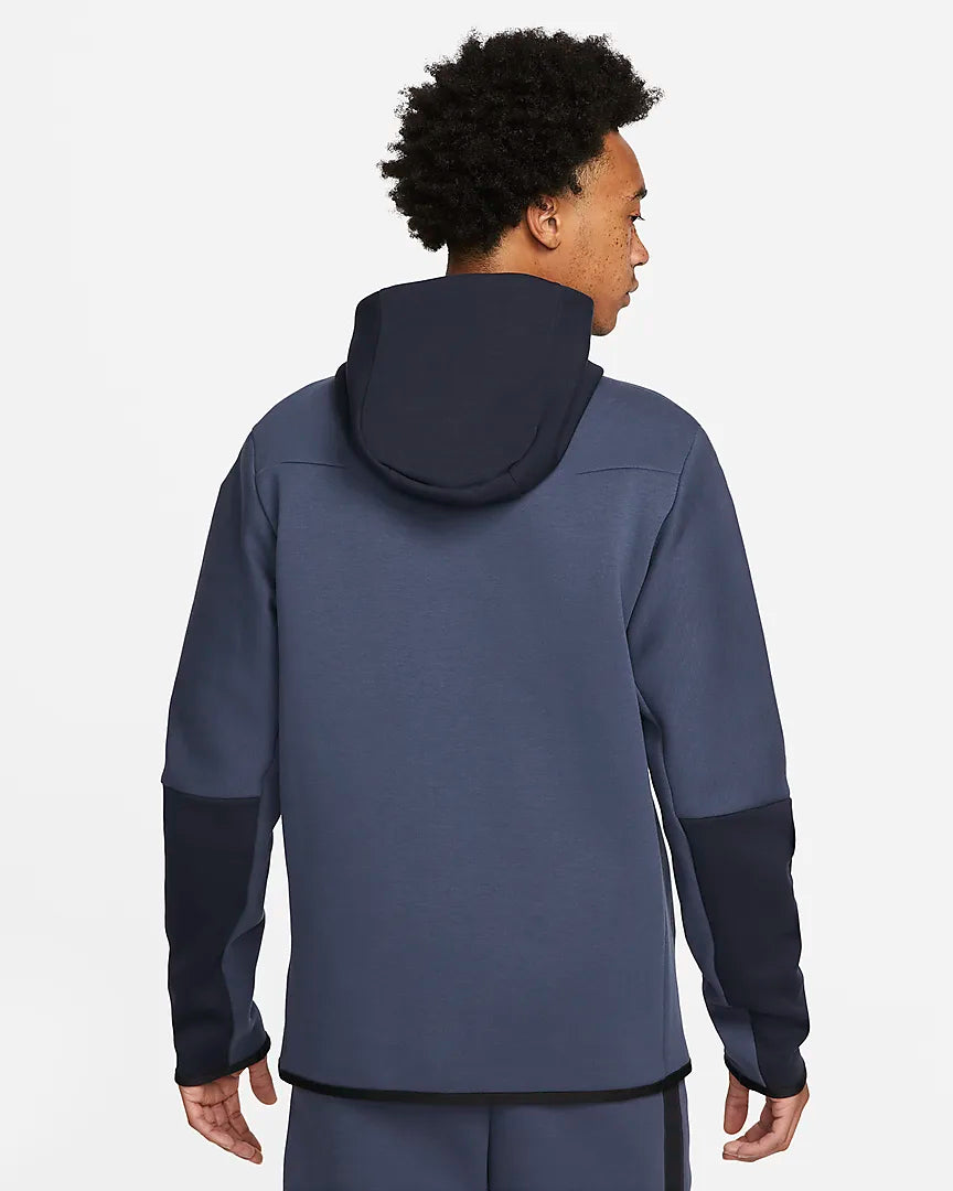 NIKE TECH FLEECE HOODIE - THUNDER BLUE