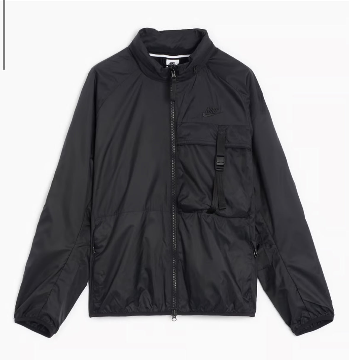 NIKE TECH LINED JACKET - BLACK (WOVEN)