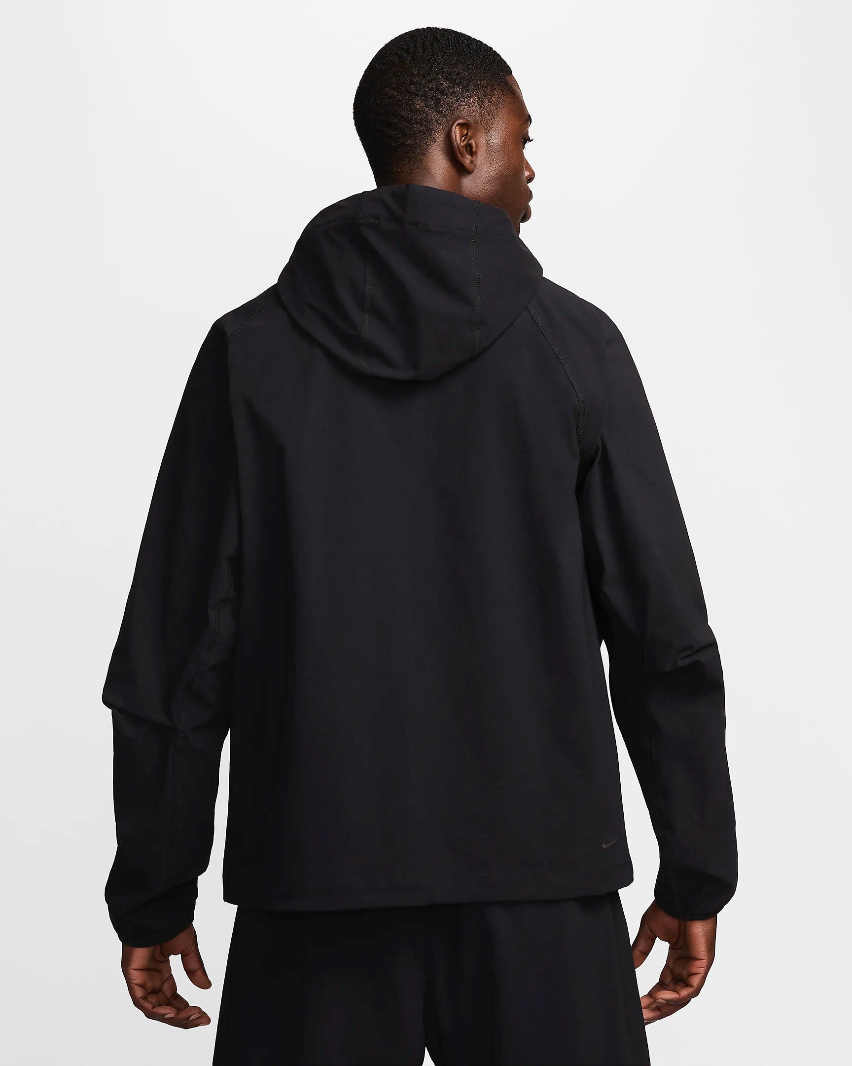 NIKE TECH FLEECE HOODIE - BLACK ׁׂׂׂׂׂׂׂׂׂׂׂׂׂׂ(WOVEN)