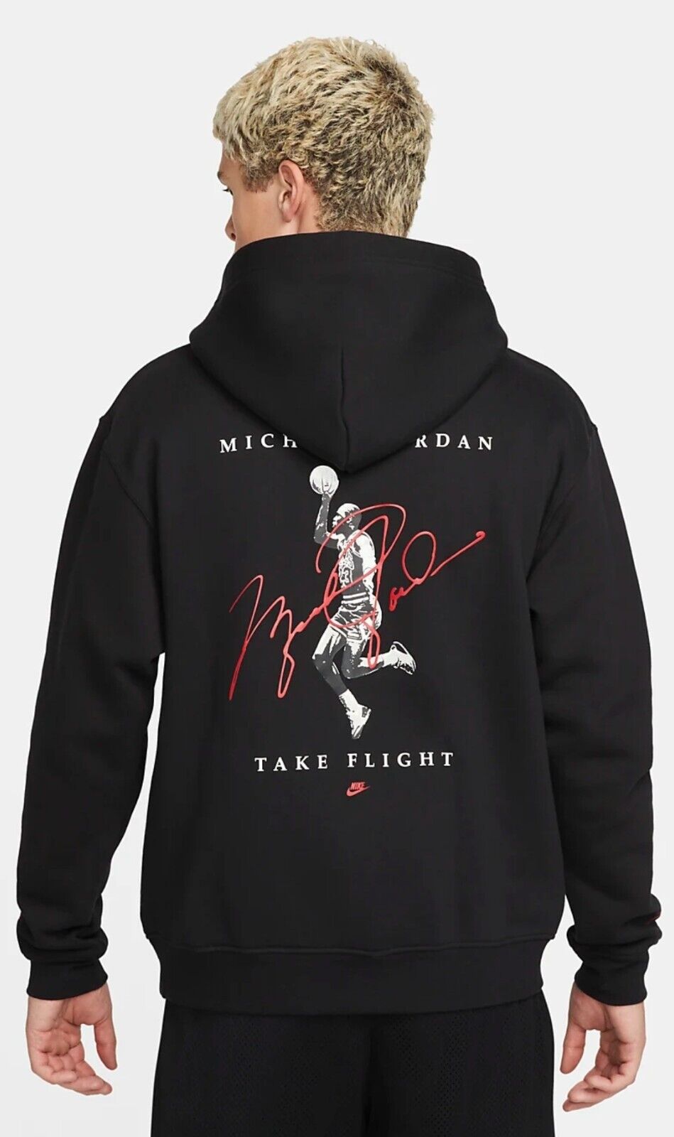 NIKE AIR JORDAN GRAPHIC FLEECE - HOODIE