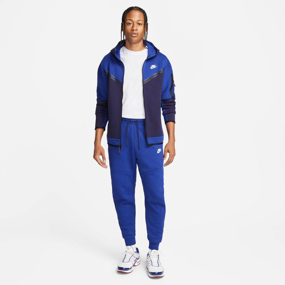 NIKE TECH FLEECE JOGGER -ROYAL BLUE / BLACKENED BLUE